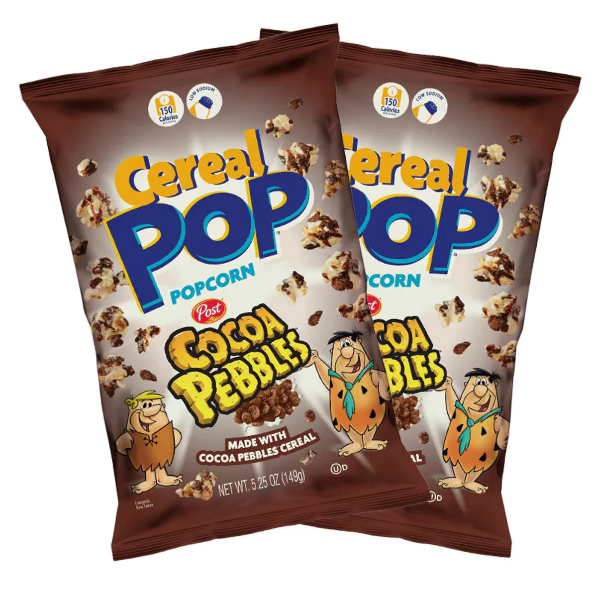 Cereal Pop Popcorn Cocoa Pebbles 149g Candydreams.no